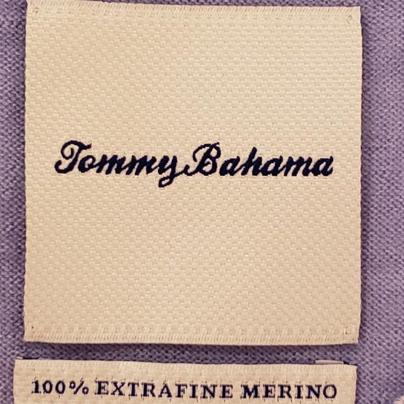 Men's Tommy Bahama Merino Wool Lightweight Sweater - Picture 5 of 6